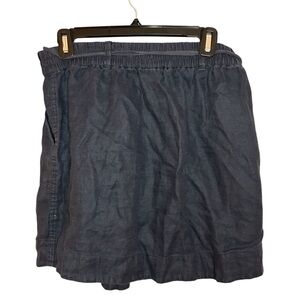 Loft linen skirt Nancy blue size small